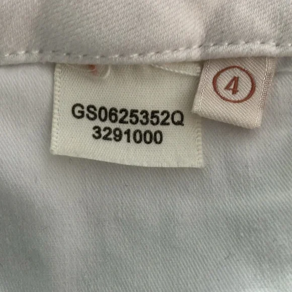 SALE Seven for all Mankind.Jen 7 white ankle jeans size 4. - Picture 4 of 6